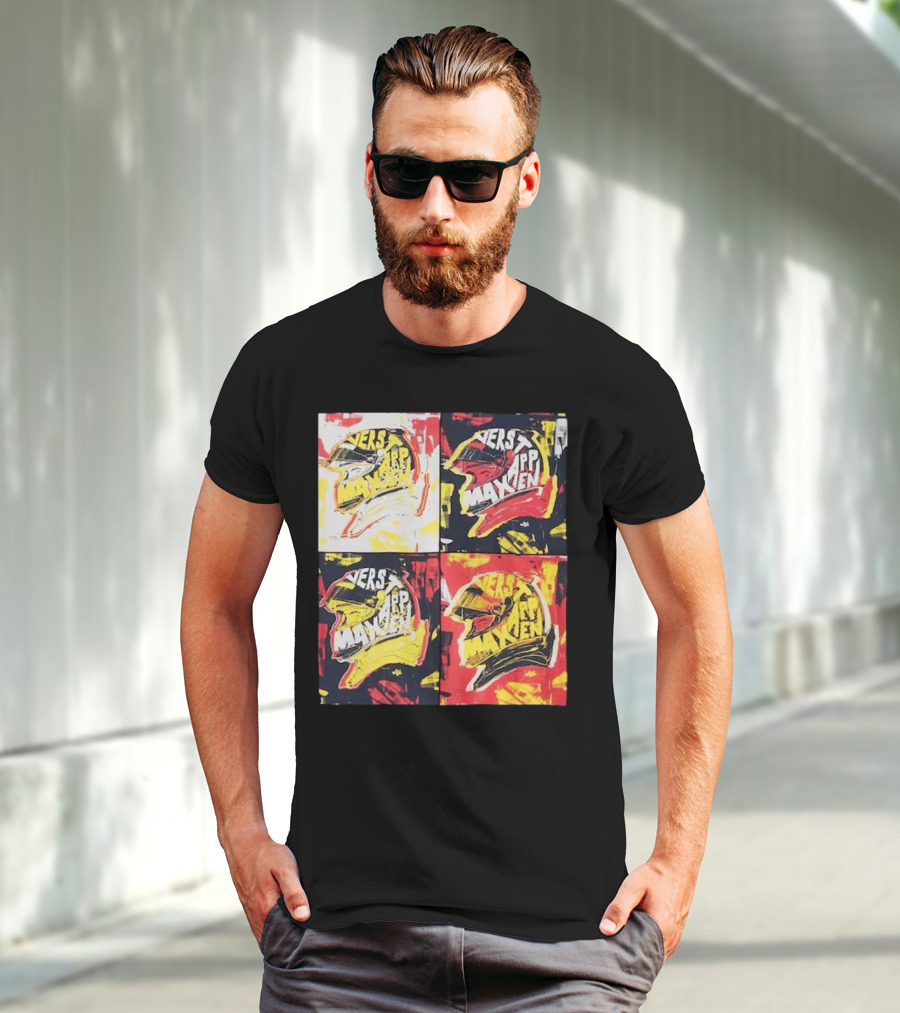 Red Bull Racing Verstappen Pop Art Helmet T-Shirt