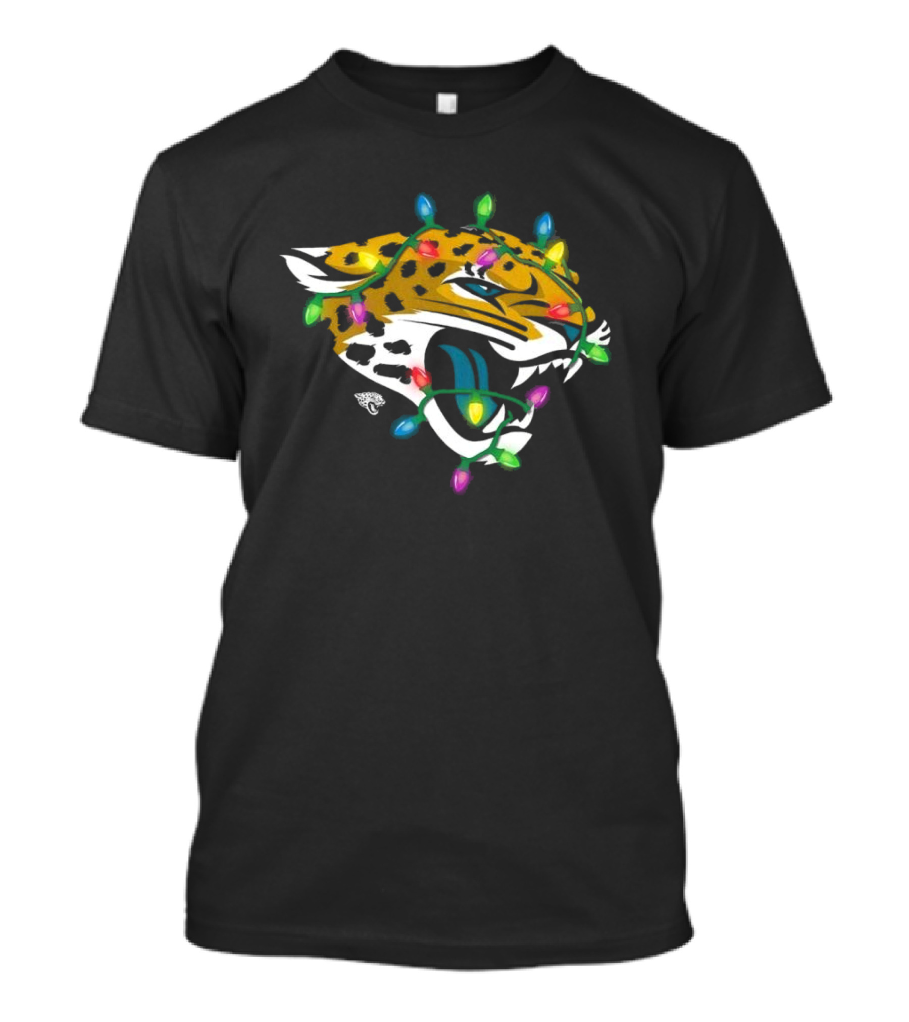 Jacksonville Jaguars Holiday Lights T-Shirt