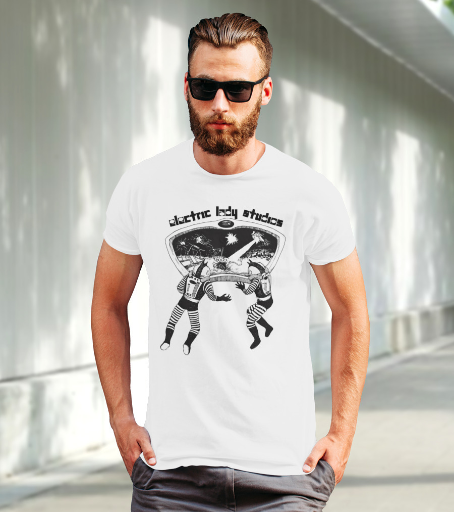 Electric Lady Studios Vintage Space Adventure T-Shirt