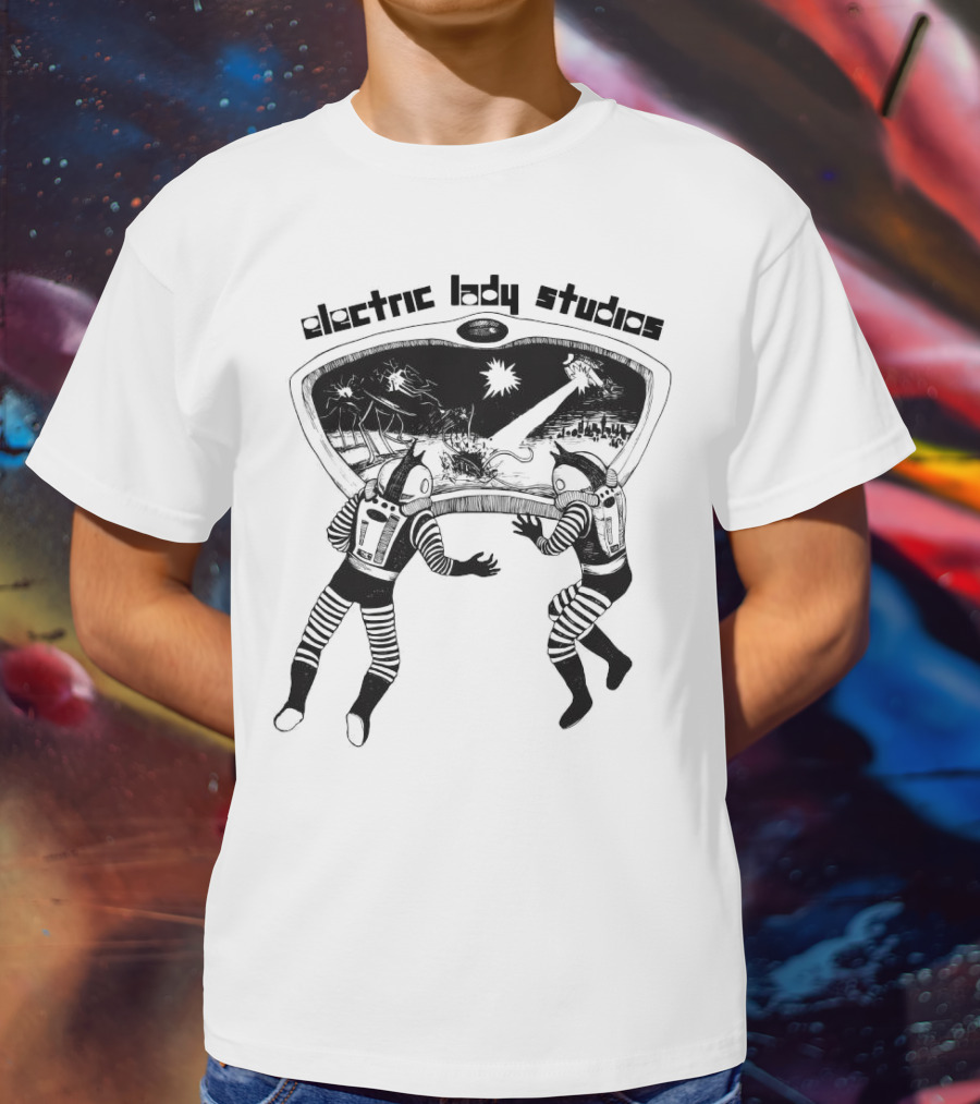 Electric Lady Studios Vintage Space Adventure T-Shirt