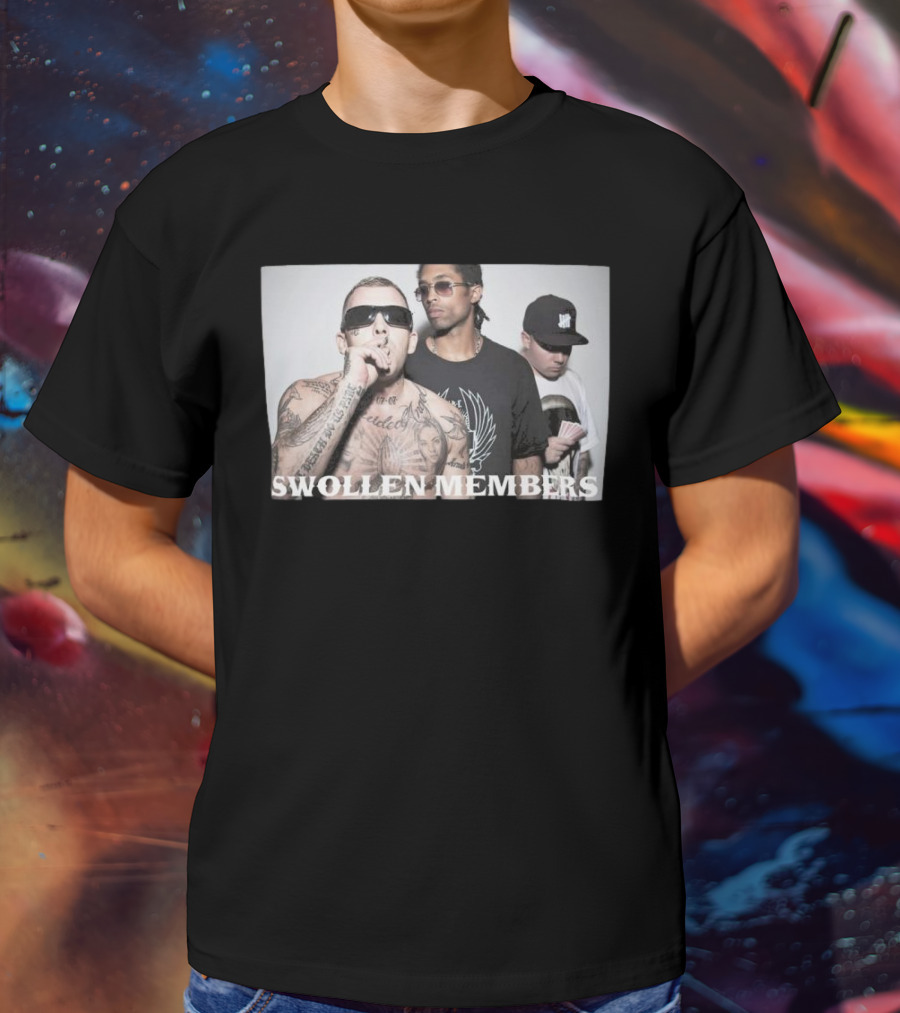 Subnoize Swollen Members Armed To The Teeth Group Image T-Shirt
