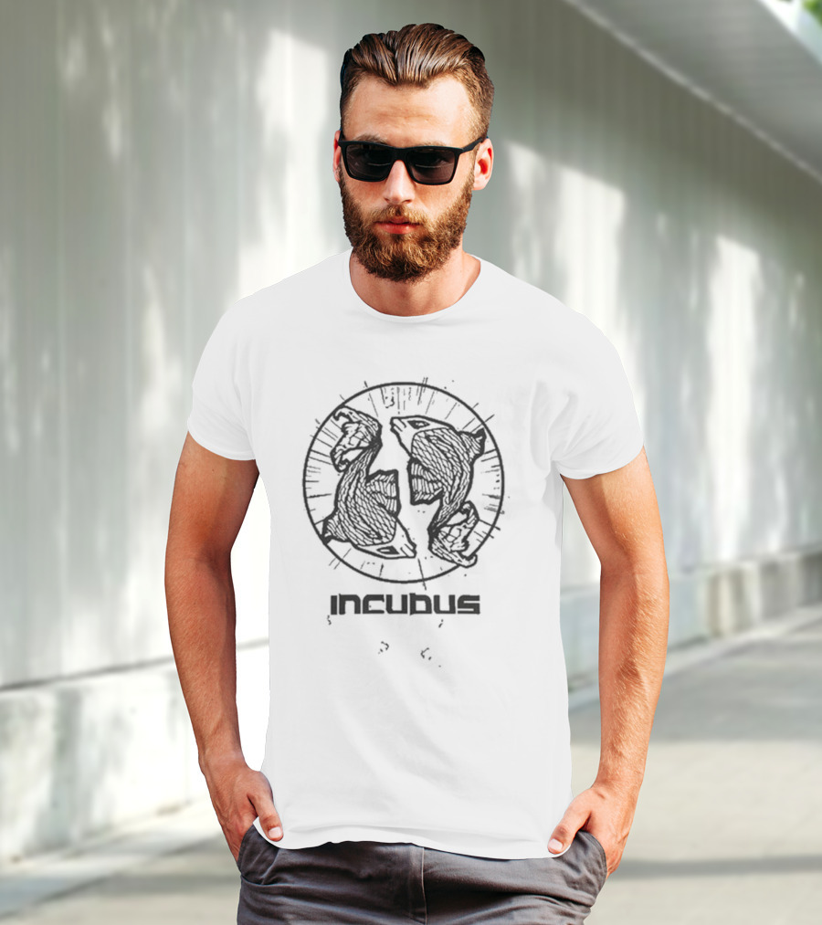 Incubus Morning View Koi Fish Circular T-Shirt