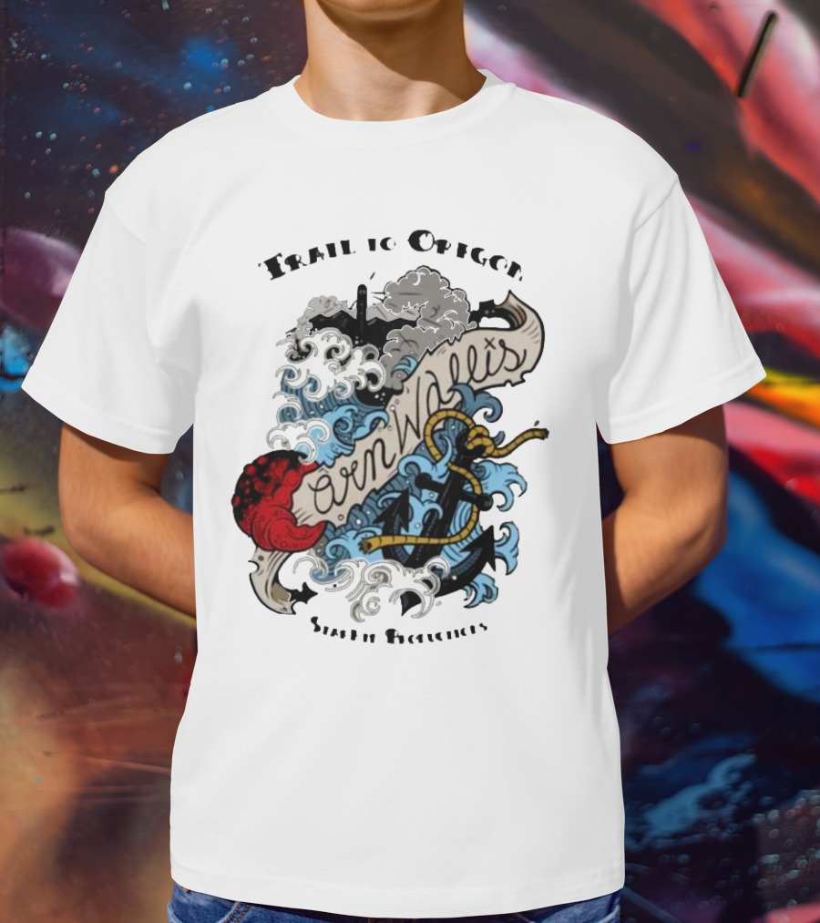 Trail To Oregon Cornwallis Ship Features T-Shirt