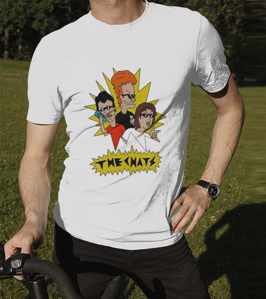 The Chats Beavis Butthead White T-Shirt