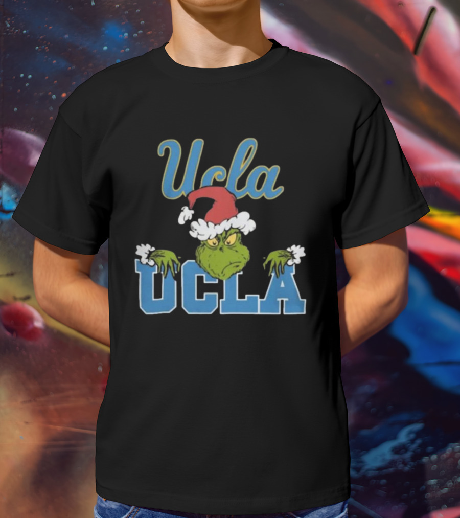 UCLA Bruins NCAA Football Grinch Christmas T-Shirt