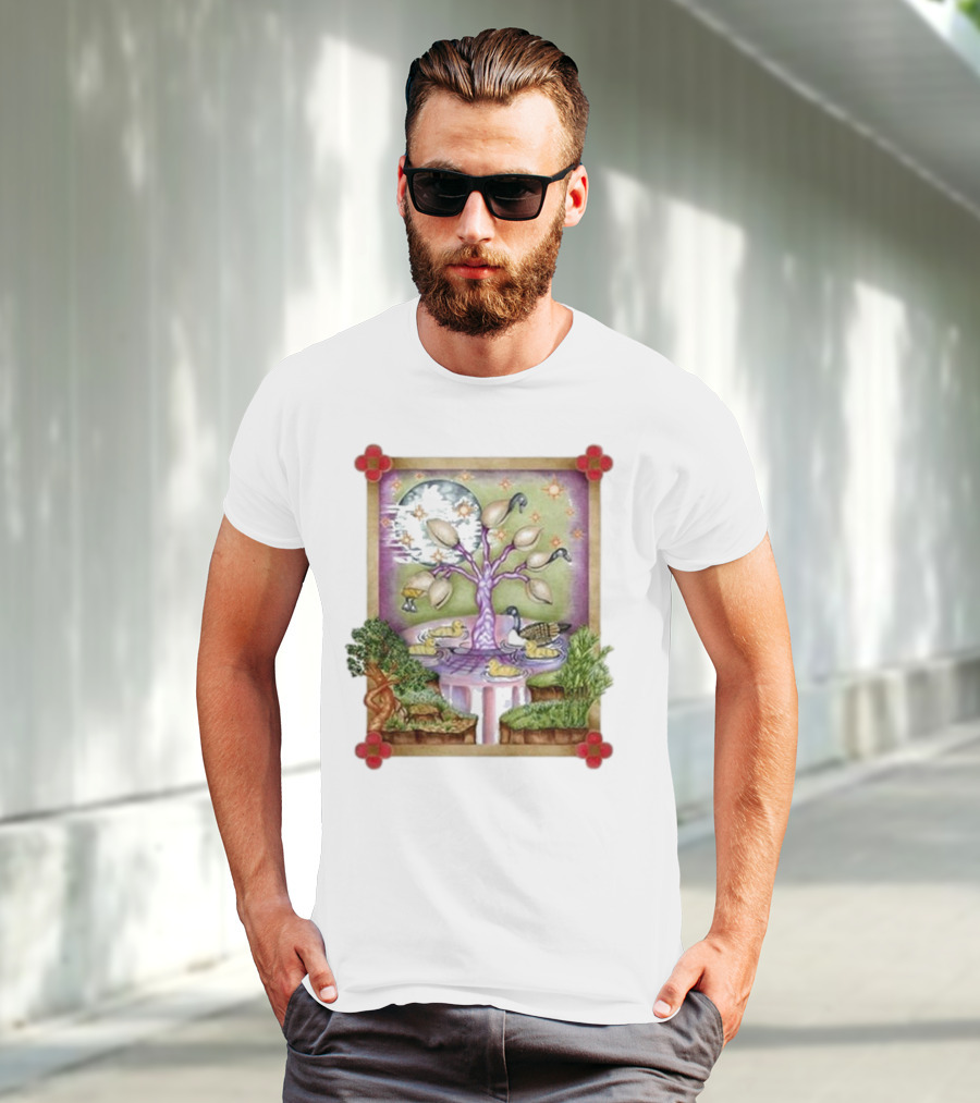 Crumbtheband Crumb Amama Enchanted Tree And Celestial Harmony T-Shirt