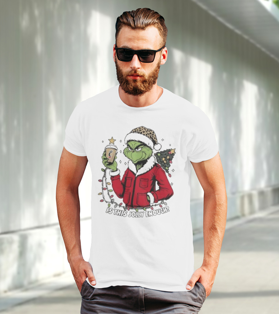Cincinnati Bearcats Grinch Christmas Is This Jolly Enough T-Shirt