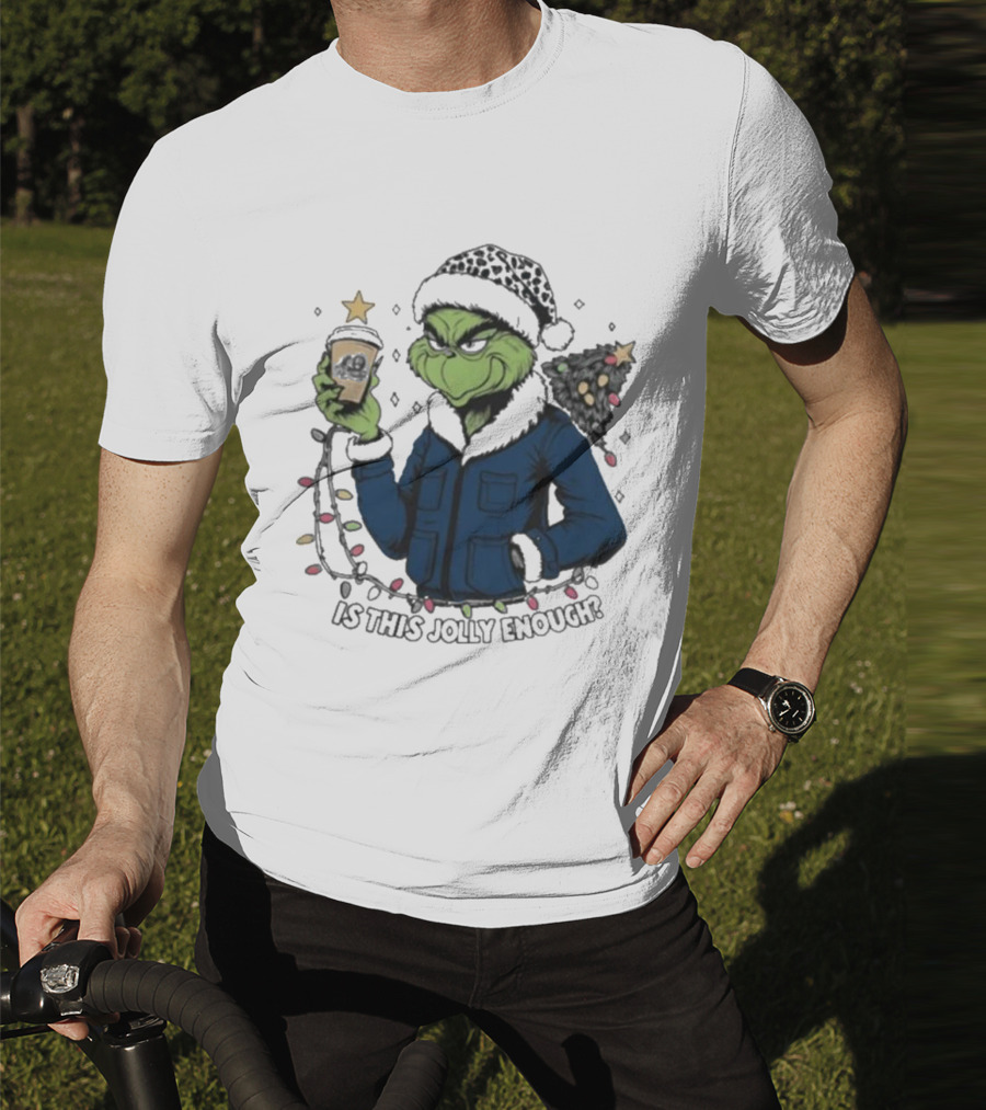 Old Dominion Monarchs Santa Grinch Christmas Is This Jolly Enough T-Shirt