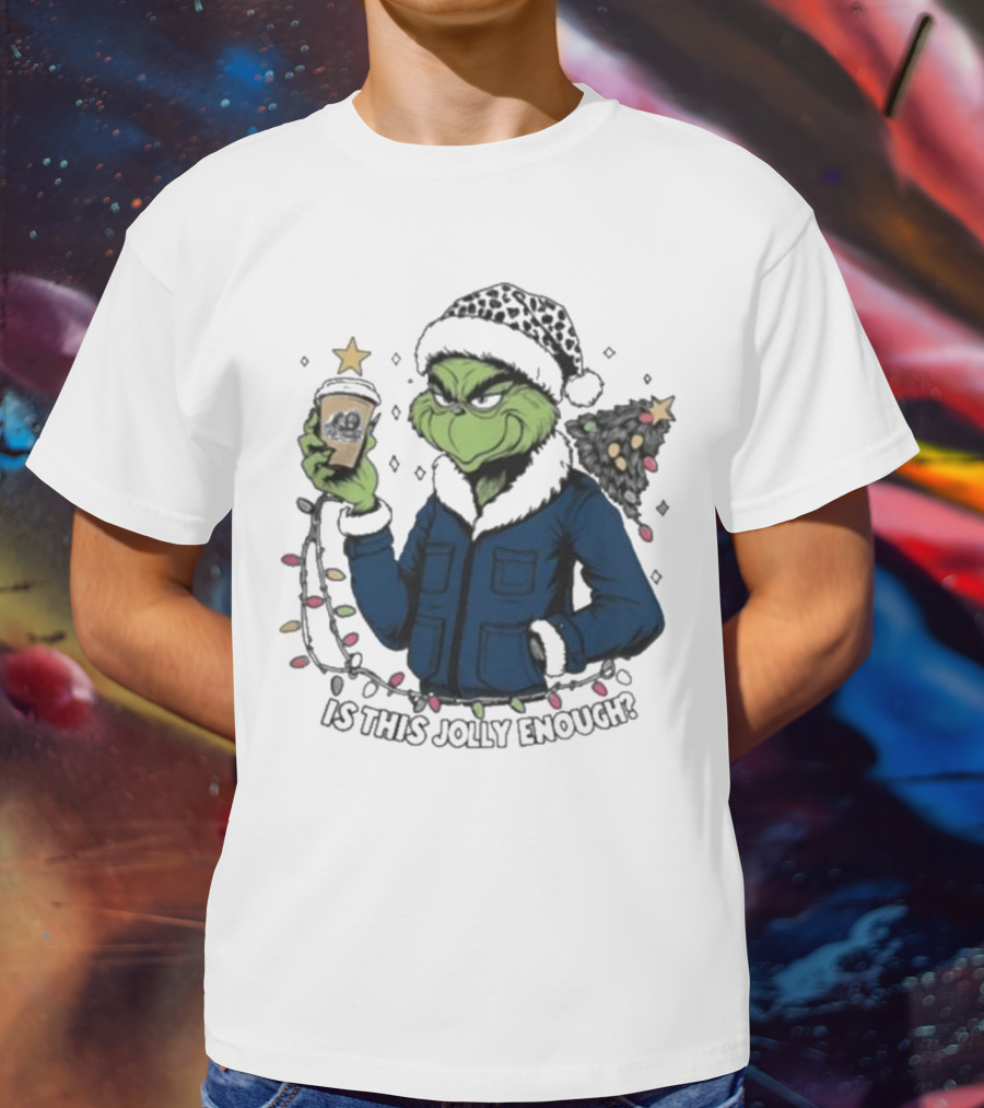 Old Dominion Monarchs Santa Grinch Christmas Is This Jolly Enough T-Shirt