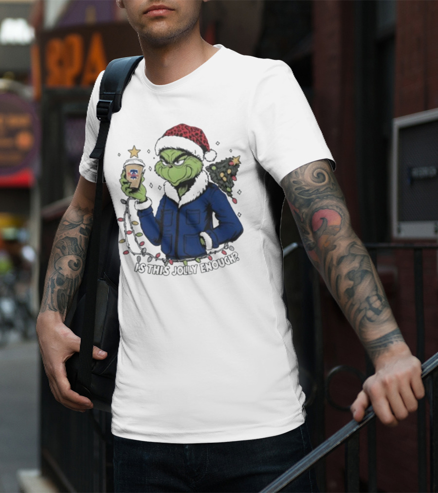 Philadelphia Phillies Grinch Is This Jolly Enough Merry Christmas T-Shirt