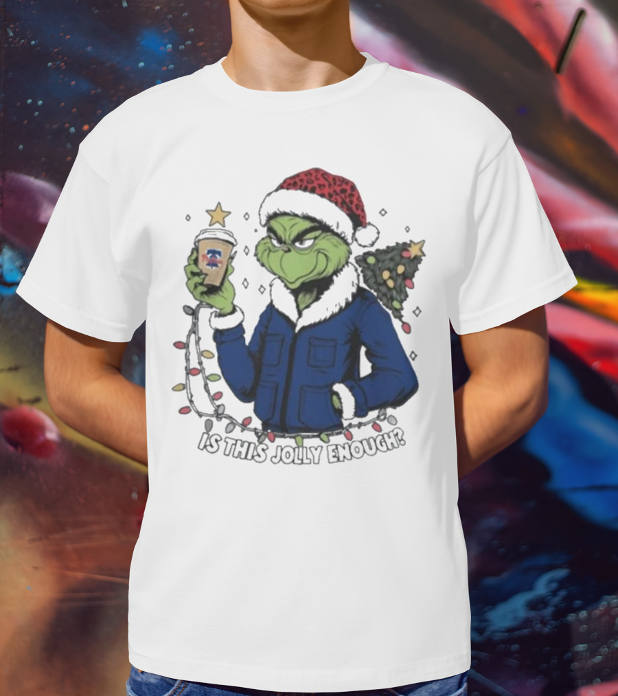 Philadelphia Phillies Grinch Is This Jolly Enough Merry Christmas T-Shirt