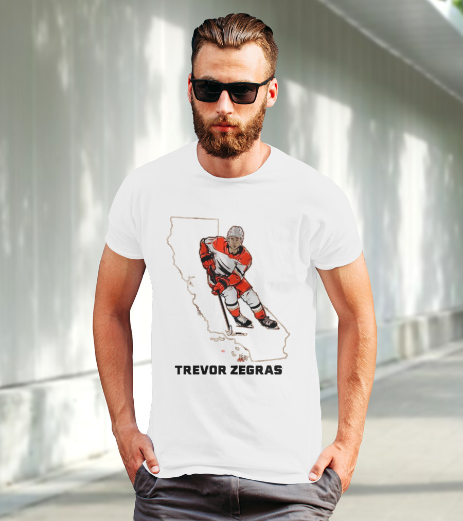 Trevor Zegras California Hockey Player T-Shirt