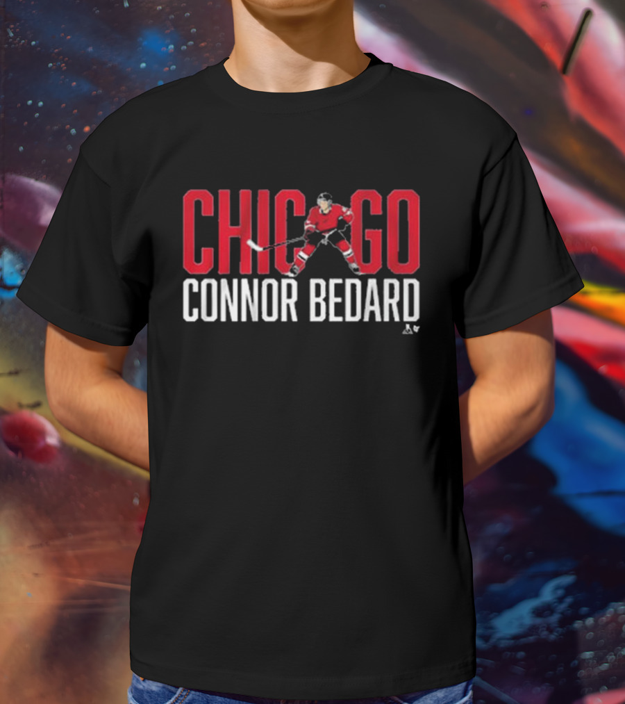 Connor Bedard Chicago Hockey Star T-Shirt