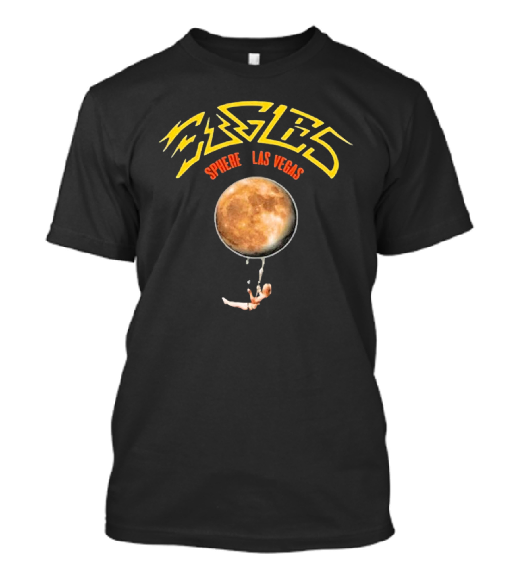 Eagles Sphere Las Vegas Moon Trapeze T-Shirt
