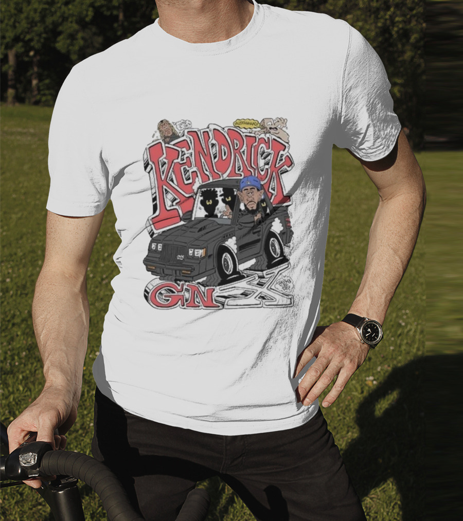 Kendrick GNX Freakorico Cartoon Car T-Shirt