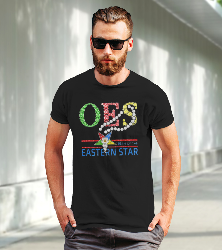 OES Bling Eastern Star Christmas T-Shirt