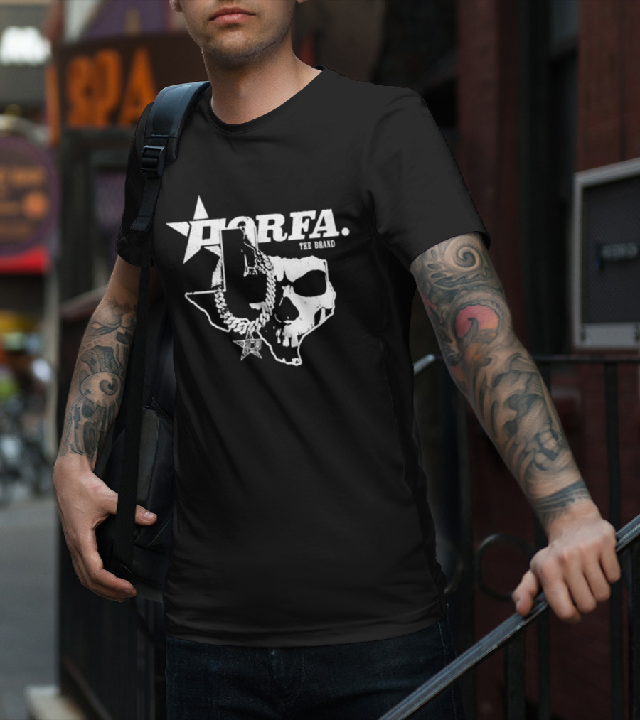 HORFA The Brand Texas Skull Star T-Shirt