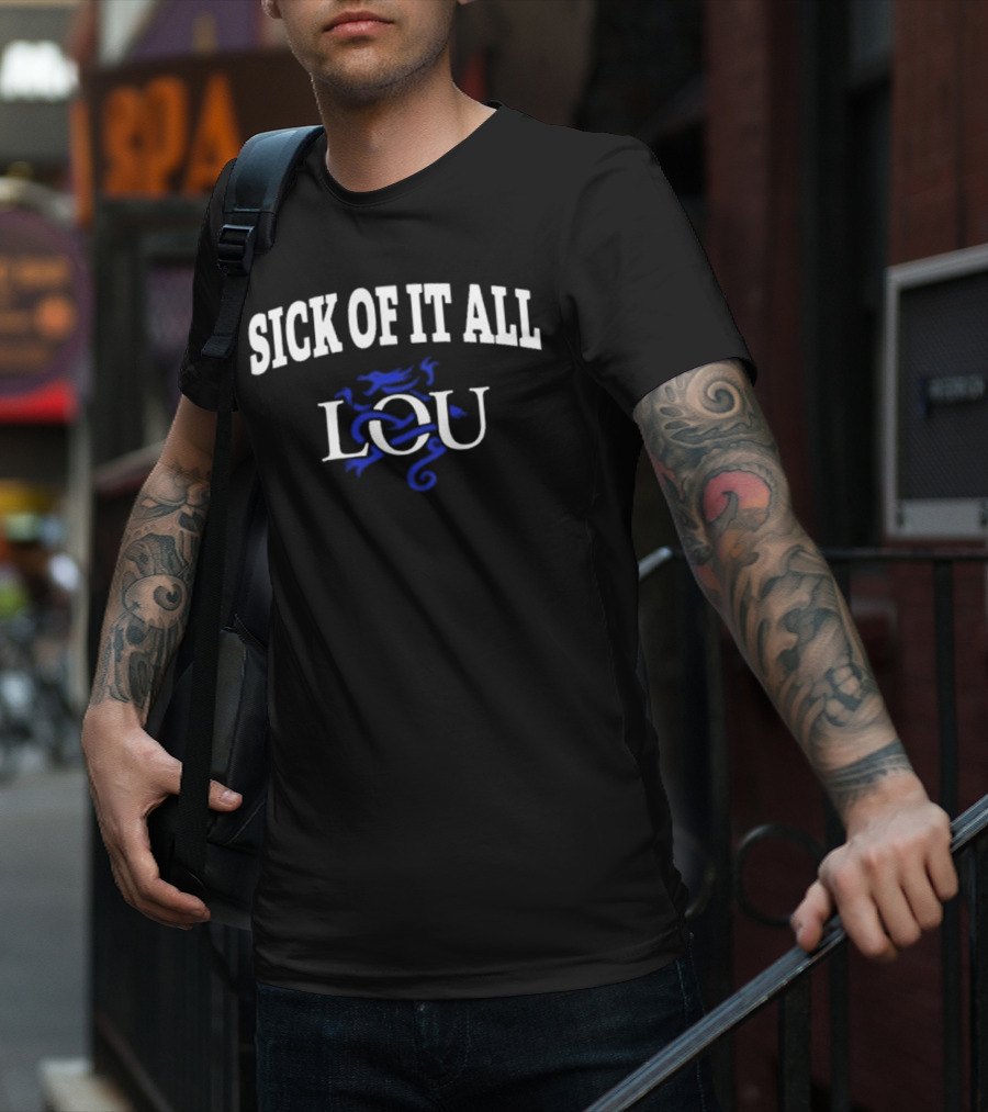 Sick Of It All Lou Blue Dragon T-Shirt