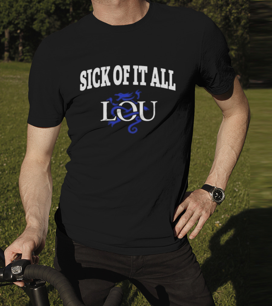 Sick Of It All Lou Blue Dragon T-Shirt