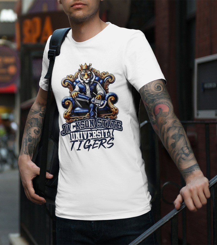 Jackson State University Tigers Mascot HBCU T-Shirt