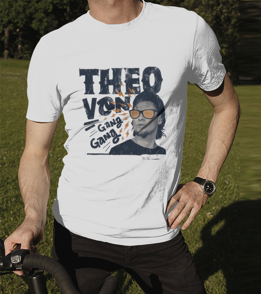 Theo Von Gang Gang Hypno Ivory Sunglasses T-Shirt