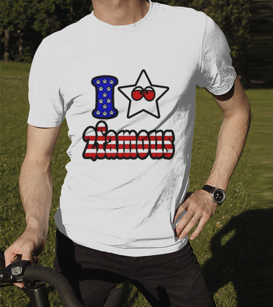 2Famous I Love Star USA 2Famous T-Shirt