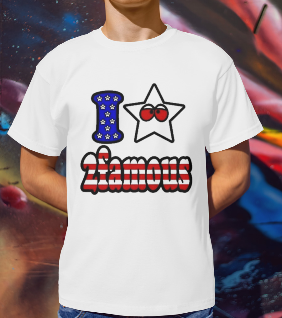 2Famous I Love Star USA 2Famous T-Shirt