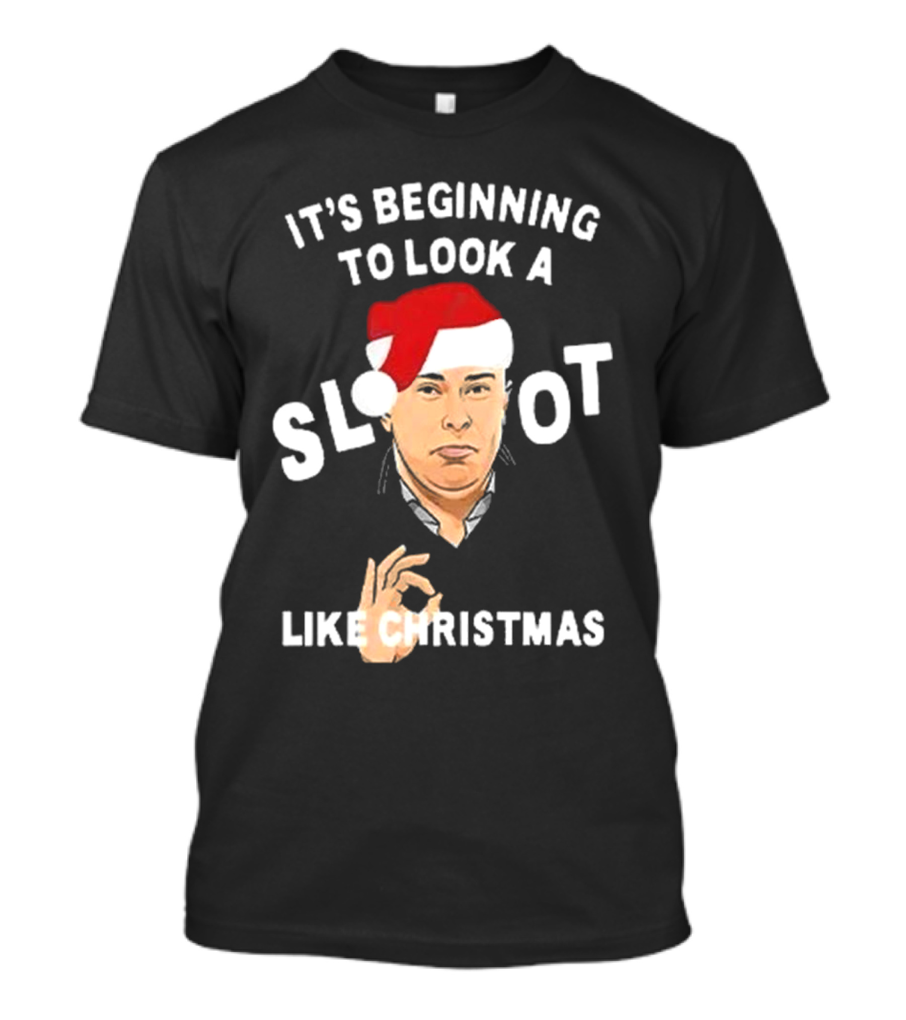 It's Beginning To Look A Slot Like Christmas Arne Slot Liverpool T-Shirt