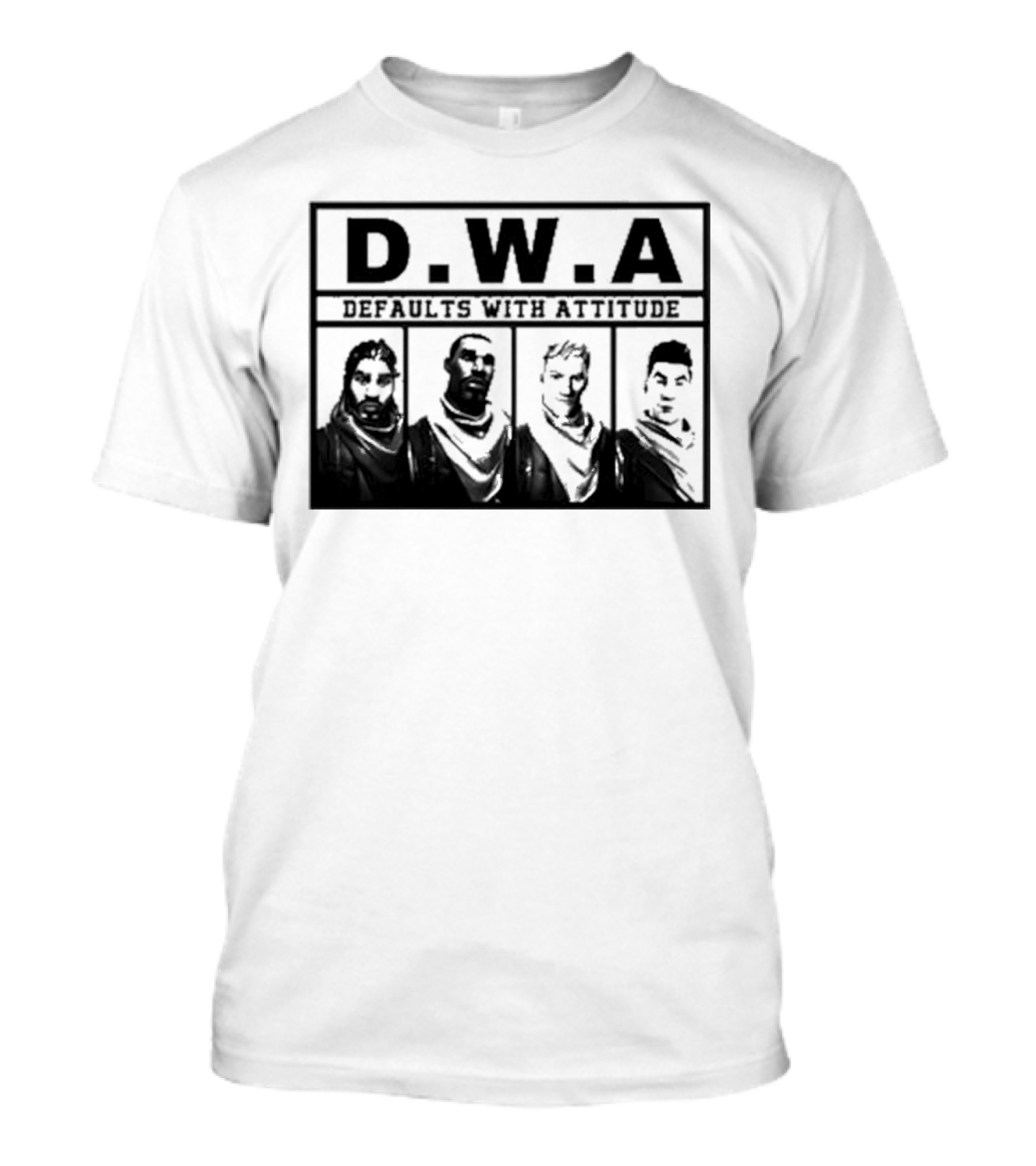 D.W.A Defaults With Attitude T-Shirt