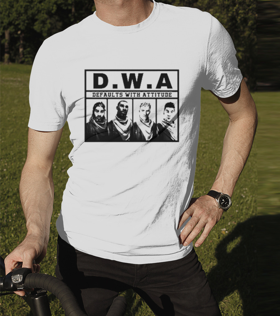 D.W.A Defaults With Attitude T-Shirt