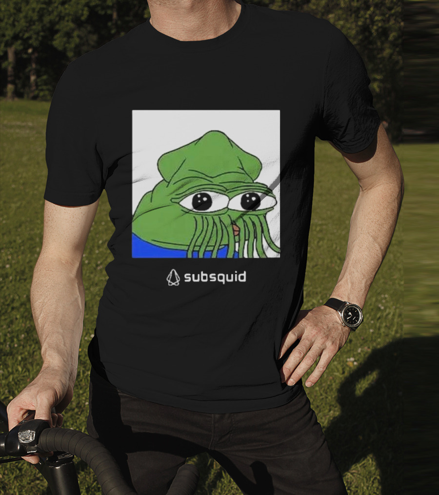 Dima Zhelezov Pepe The Frog Meme Subsquid T-Shirt