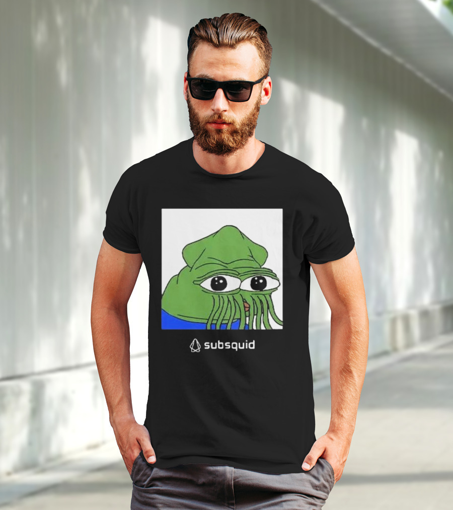 Dima Zhelezov Pepe The Frog Meme Subsquid T-Shirt