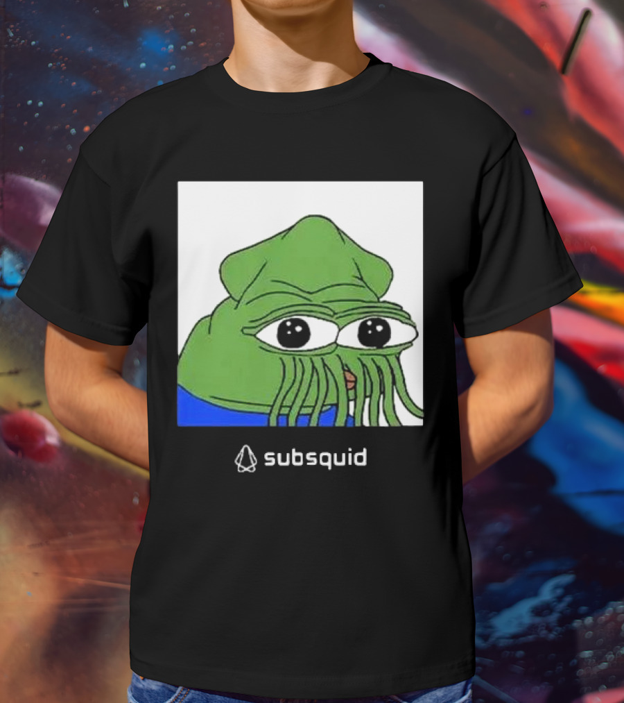 Dima Zhelezov Pepe The Frog Meme Subsquid T-Shirt