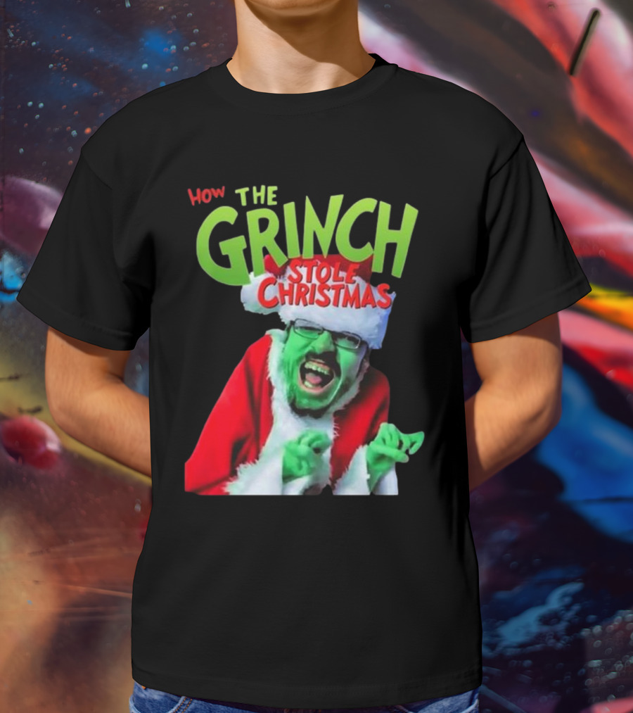 How The Grinch Stole Christmas Santa Costume Fun T-Shirt