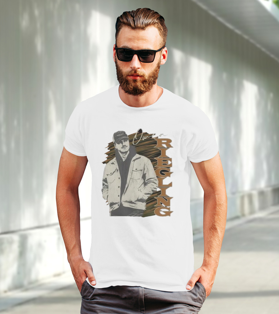 Owen Riegling Styled Portrait With Jacket And Cap T-Shirt