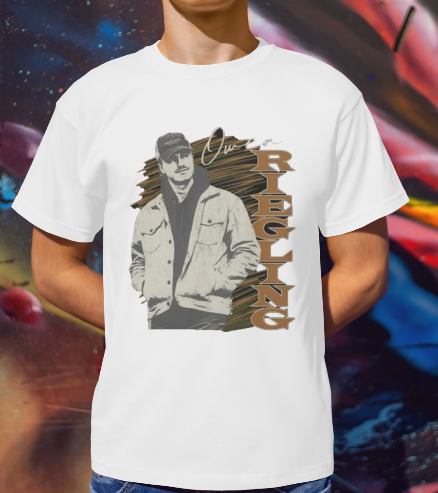 Owen Riegling Styled Portrait With Jacket And Cap T-Shirt