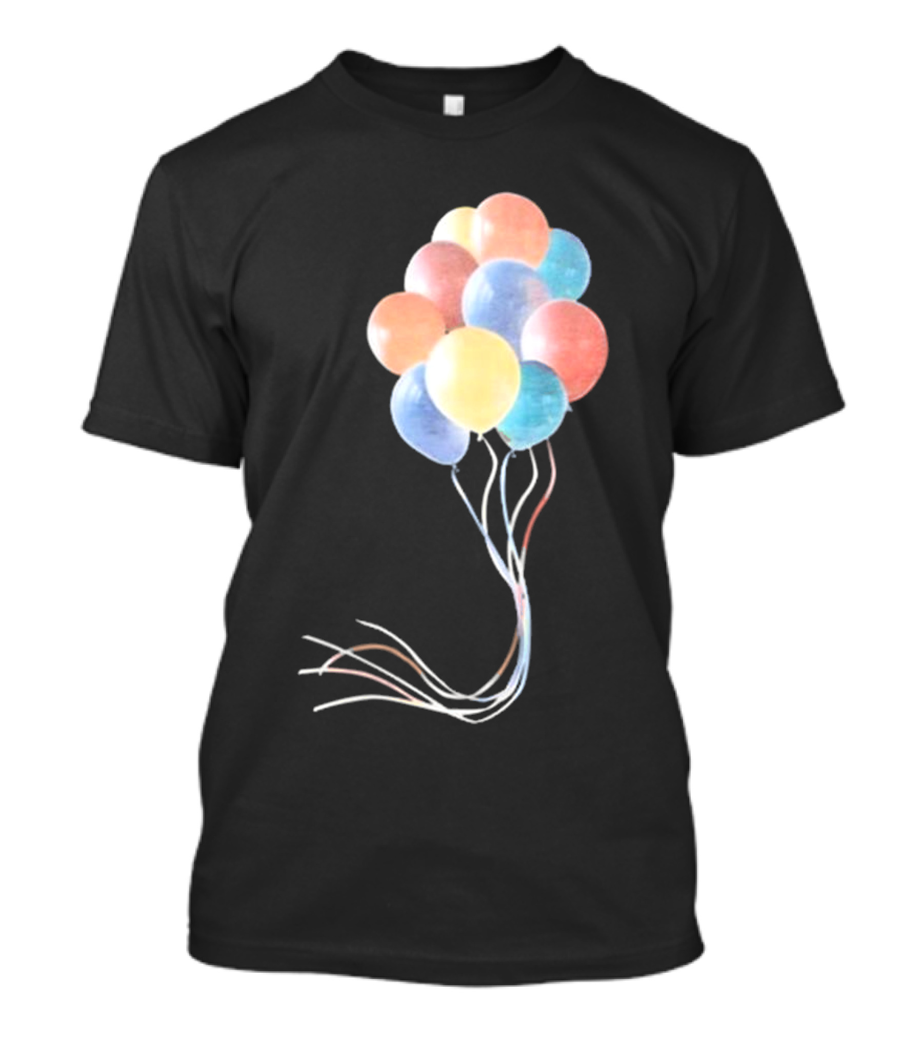 Pleasing X JW Anderson Multicolored Bunch Of Balloons Collection T-Shirt