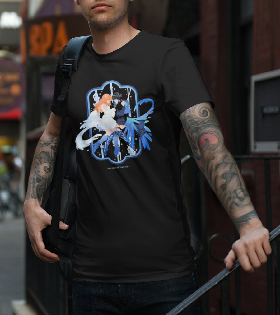 Genesis Of Legends Dual Characters Mythical Balance T-Shirt