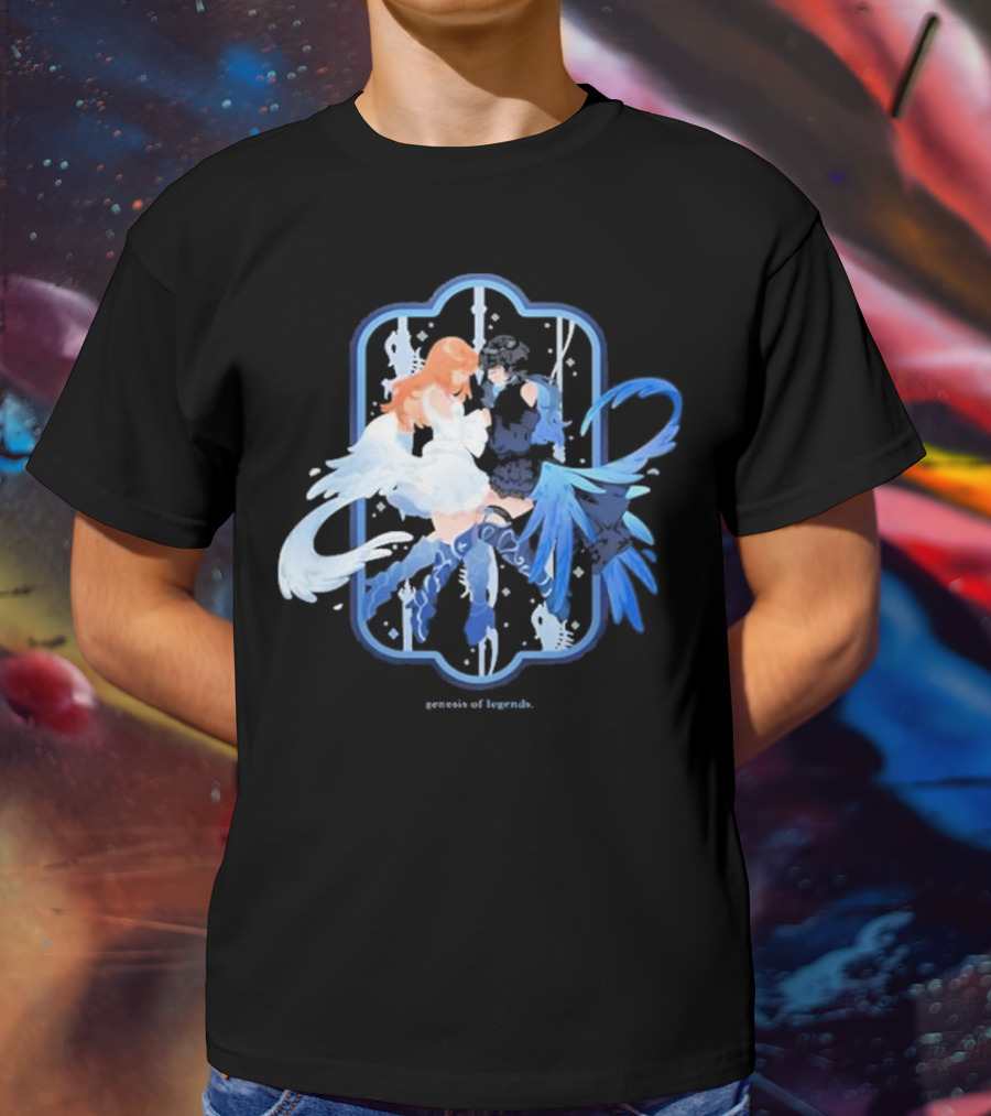 Genesis Of Legends Dual Characters Mythical Balance T-Shirt