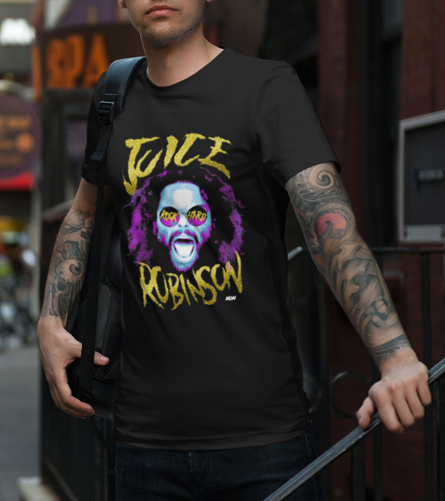 Juice Robinson Rock Hard AEW T-Shirt