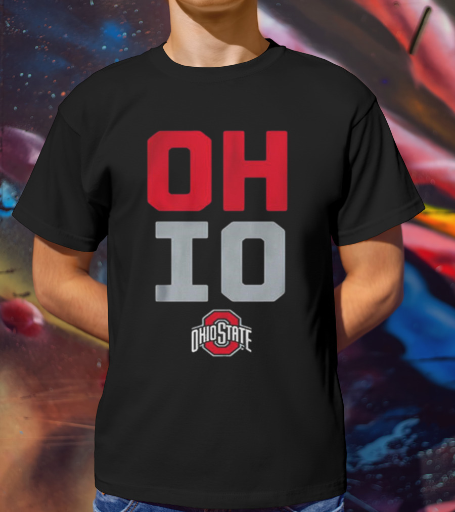 Ohio State OH-IO Slogan With Ohio State University T-Shirt