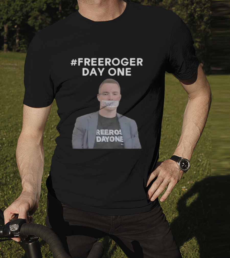 FreeRoger Day One Censored T-Shirt