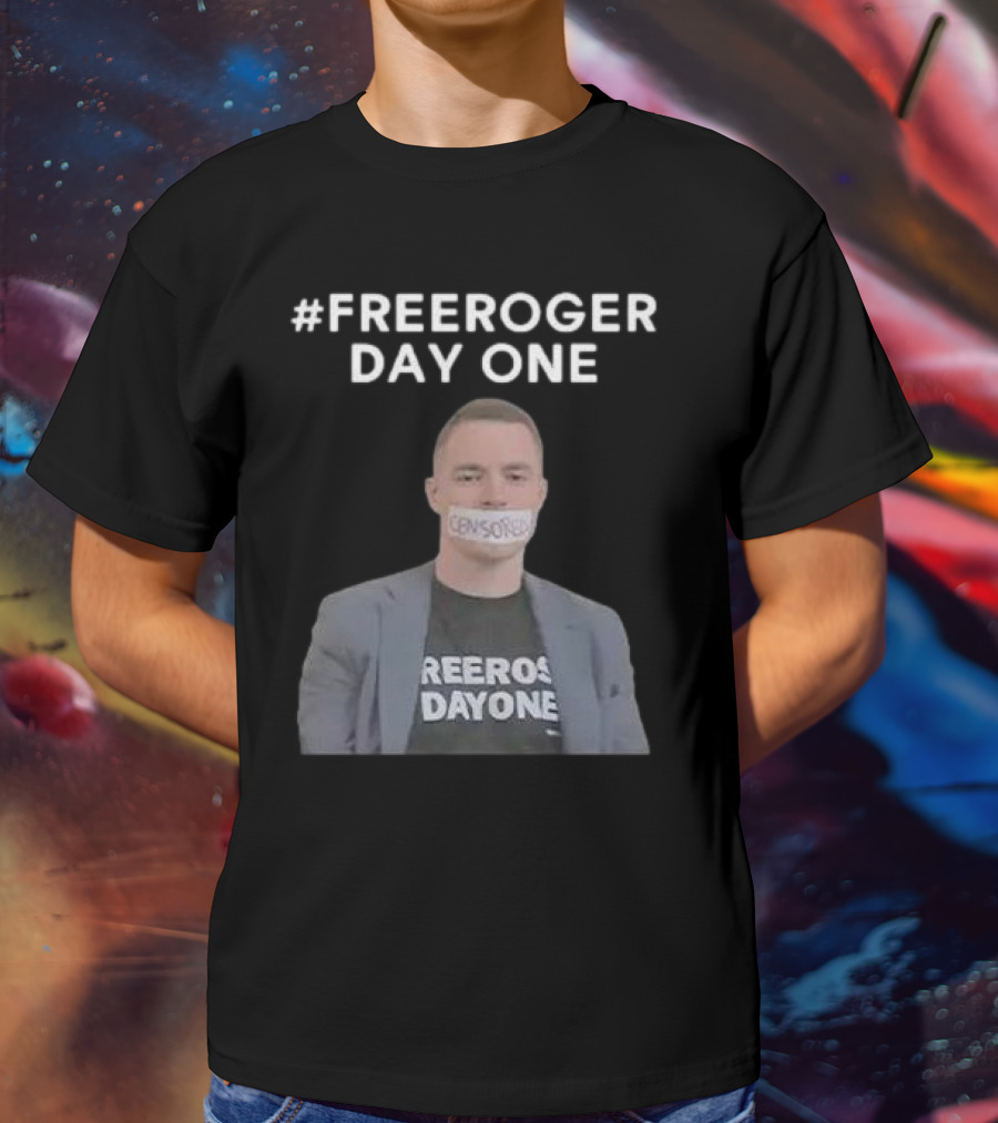 FreeRoger Day One Censored T-Shirt