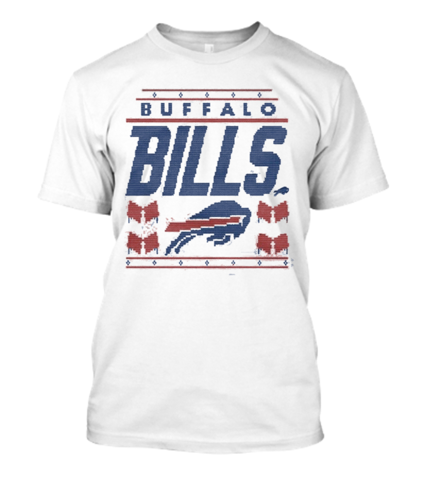 Buffalo Bills Holiday Ugly Christmas T-Shirt