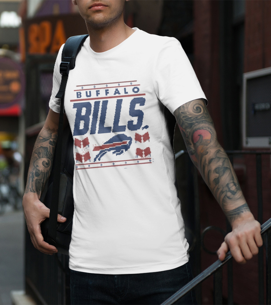 Buffalo Bills Holiday Ugly Christmas T-Shirt