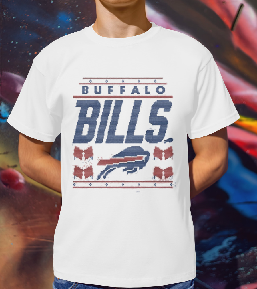 Buffalo Bills Holiday Ugly Christmas T-Shirt