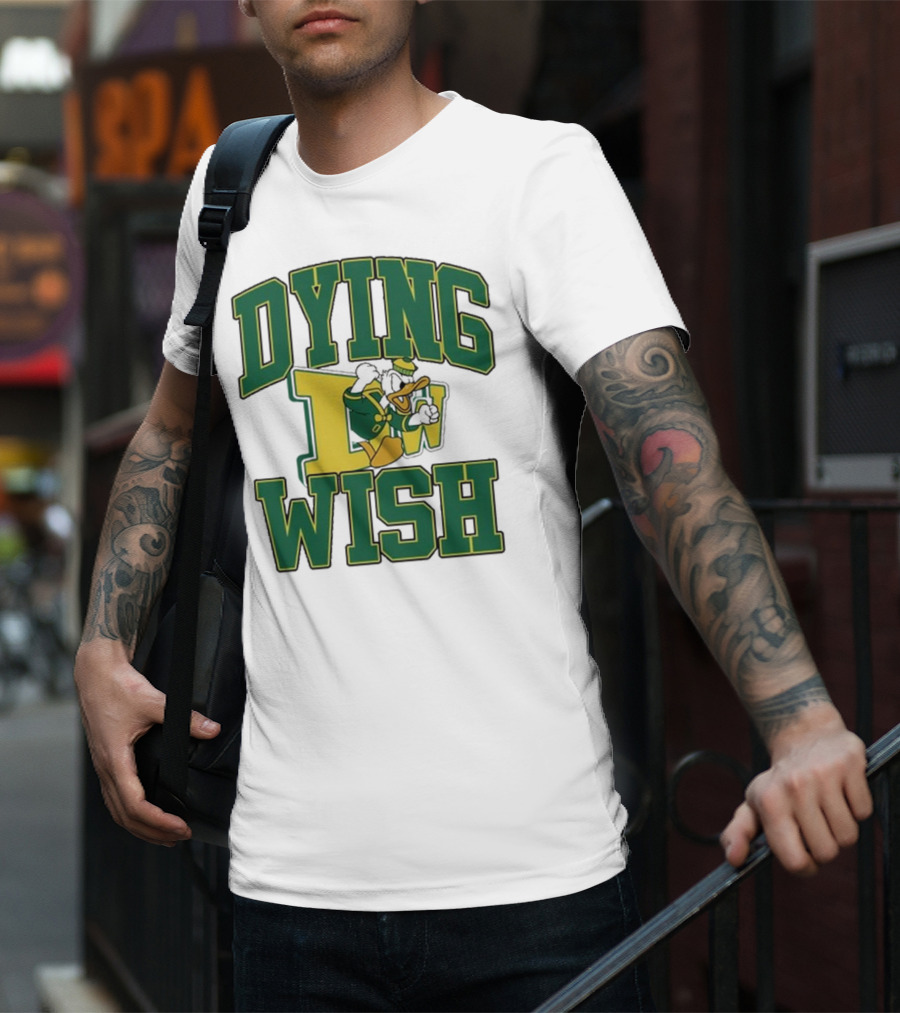 Dying Wish Donald Duck Sports Style T-Shirt