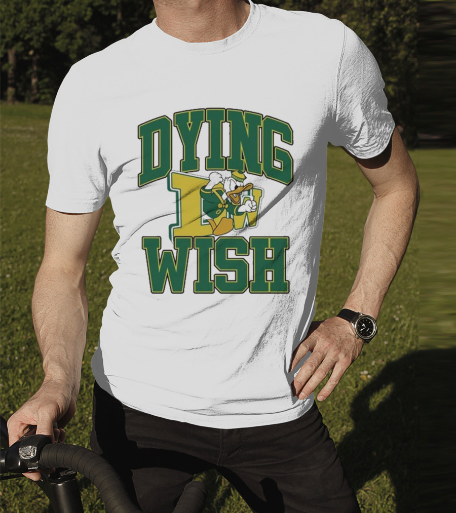 Dying Wish Donald Duck Sports Style T-Shirt