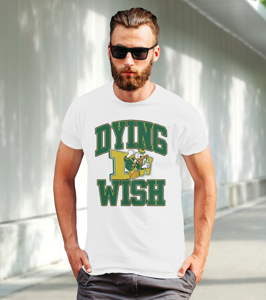Dying Wish Donald Duck Sports Style T-Shirt