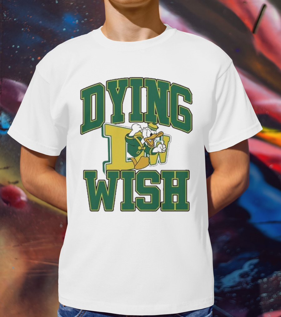 Dying Wish Donald Duck Sports Style T-Shirt